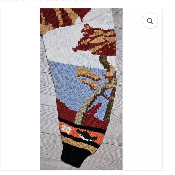 ISO Berek Marta D "Lake Woods Bird" cardigan - Picture 4 of 5